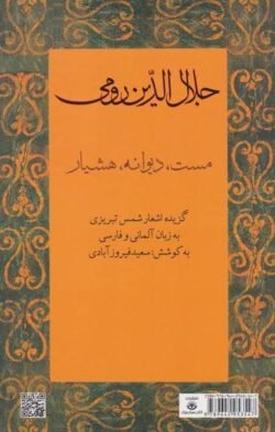 جلال الدین رومی مست، دیوانه، هشیار: گزیده اشعار شمس تبریزی به زبان آلمانی و فارسی