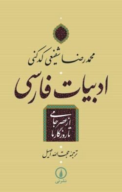 ادبیات فارسی از عصر جامی تا روزگار ما